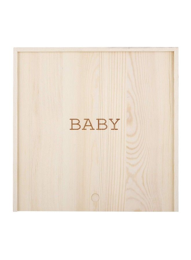 Natural Pine Keepsake Box Baby