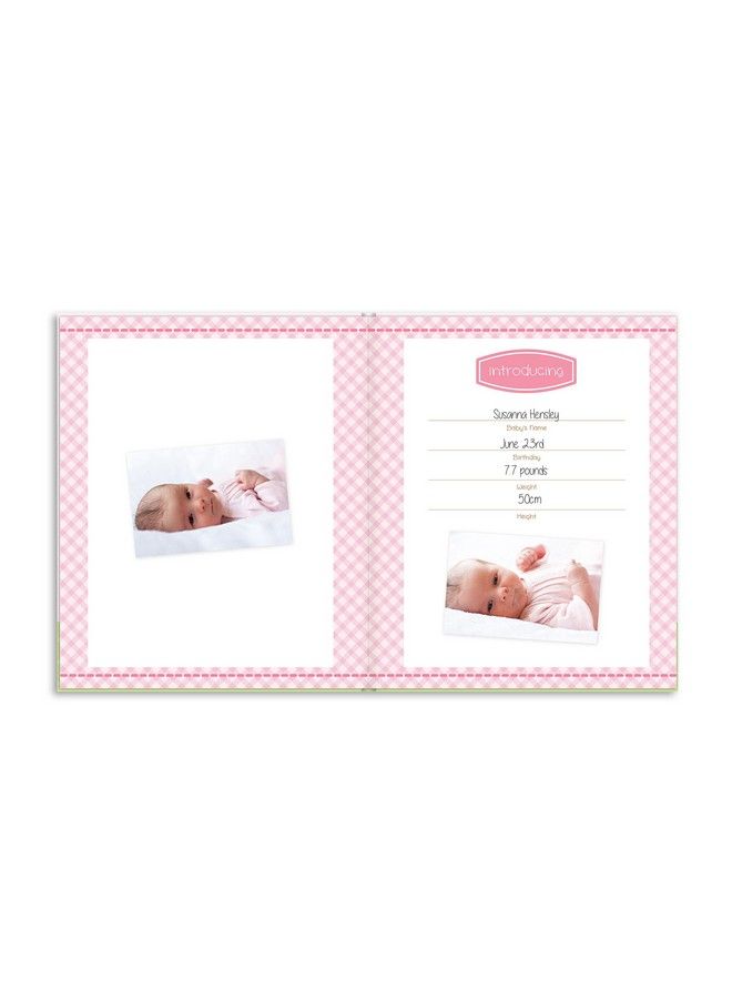 Animal Train Baby Memory Book Cherish Every Precious Moment Of Your Babys First Years Pink Jungle Jane