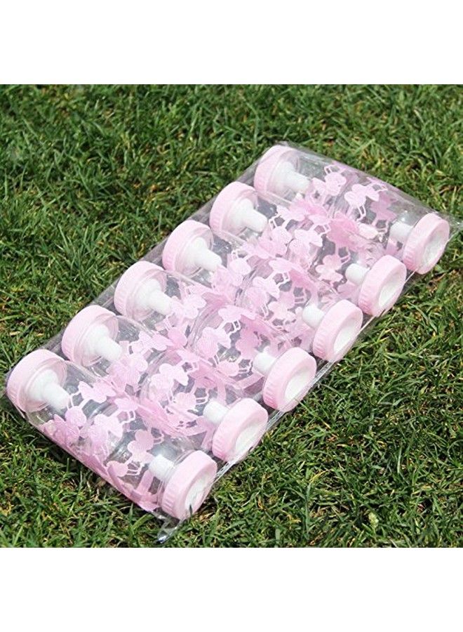 Pink Baby Shower Favor Candy Bottles Gift Set (Set Of 12) Baby Shower Gift Candy Bottles Gift Sets