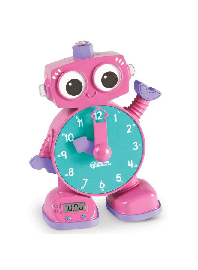 Tock The Learning Clock Pink 1 Piece Ages 3+ Educational Talking Clock