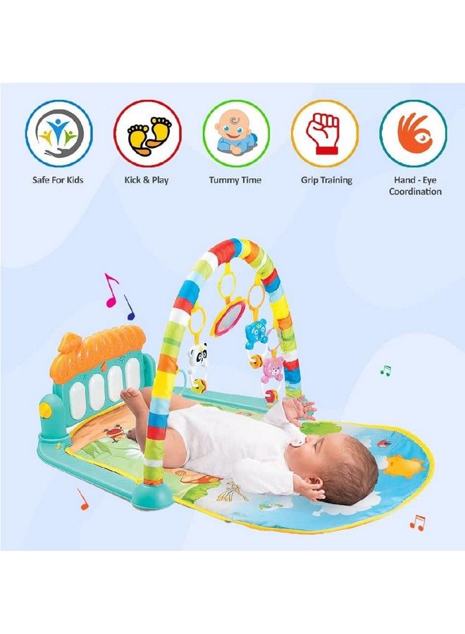 Ultra Play Multi Function Abs High Grade Plastic Piano Baby Gym And Fitness Rack (Suitable For 0 36 Months Old Baby)