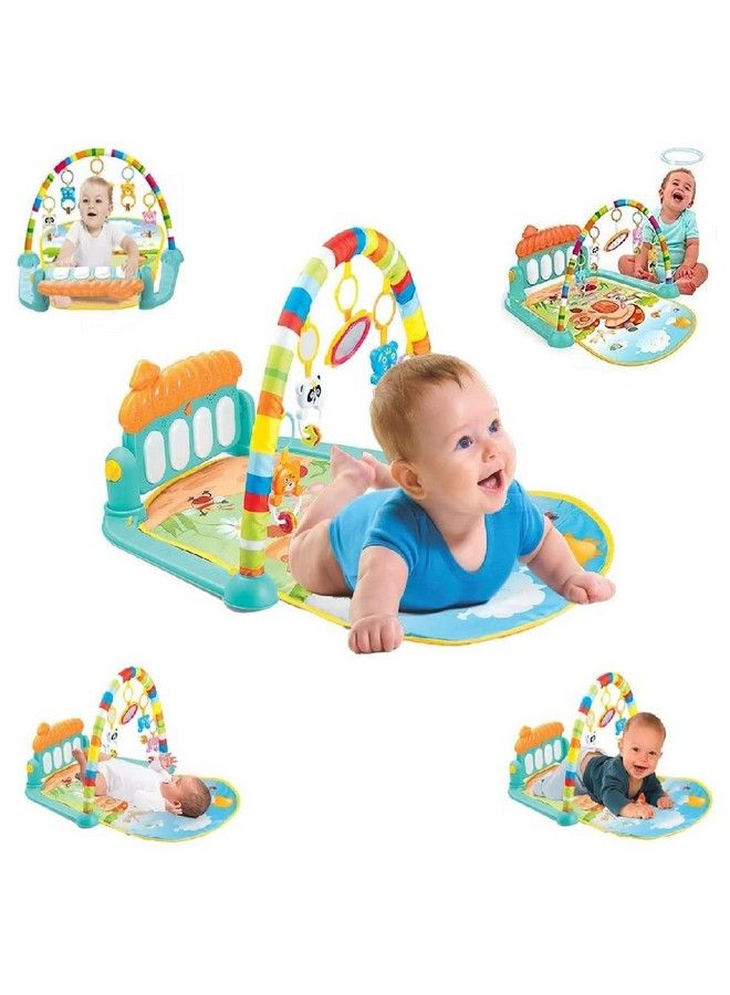 Ultra Play Multi Function Abs High Grade Plastic Piano Baby Gym And Fitness Rack (Suitable For 0 36 Months Old Baby)