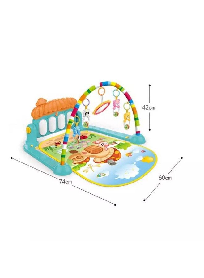 Ultra Play Multi Function Abs High Grade Plastic Piano Baby Gym And Fitness Rack (Suitable For 0 36 Months Old Baby)