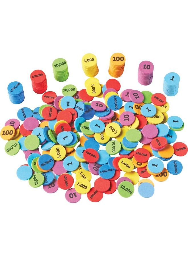 Place Value Disks Early Math Skills Set Of 280 Pieces Ages 6+