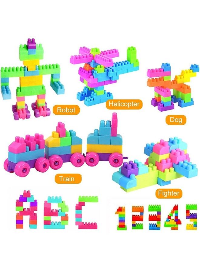 Diy Puzzle Building Blocks Game Toys For Kids Educational Blocks Learning Puzzle Learning Toy For Kids (140+ Pcs)