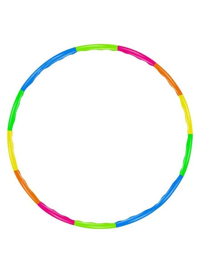 Hula Hoop Zig Zag For Adults Kids Quality Exercise Fitness Ring Multi Colour Adjust In 2 Sizes ; Hoopla Baby Toys Play Kit
