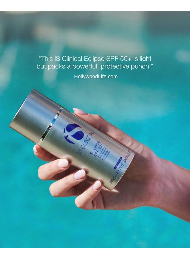 Eclipse Spf 50+ Sunscreen Zinc Oxide Tinted Sunscreen Ultra Sheer Nongreasy Matte Finish Sun Cream For Face