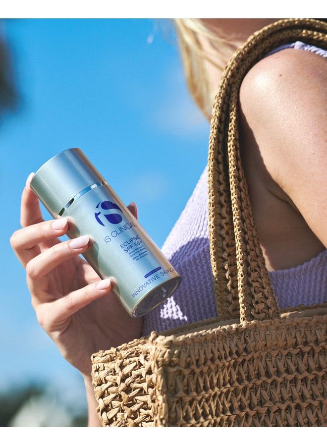 Eclipse Spf 50+ Sunscreen Zinc Oxide Tinted Sunscreen Ultra Sheer Nongreasy Matte Finish Sun Cream For Face