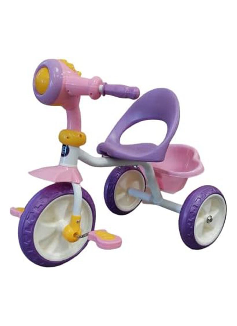 Lovely Baby Kids Tricycle LB 986 Smart Plug & Play Kids Cycle with Rear Storage Baskets