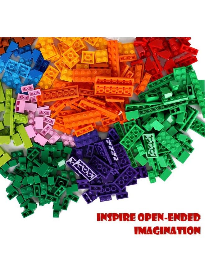 Classic 1500 Pieces Building Bricks Kit Basic Brick Set Classic Colors For Kids Creative Play Compatible With All Major Brands Gifts Educational Toy For Boys Girls 6 Years Old And Up