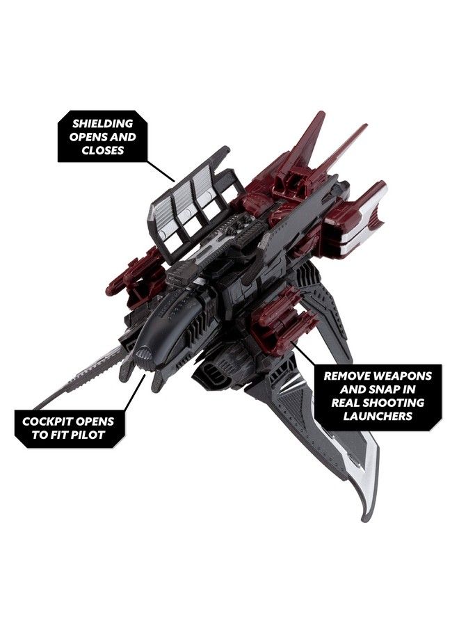 Snap Ships Locust K.L.A.W. Stealth Craft Construction Toy For Custom Building And Battle Play Ages 8+