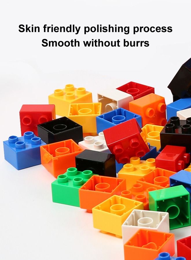 40-Piece Non-Toxic PE Plastic DIY Creative Building Block Children Kids Toys Educational