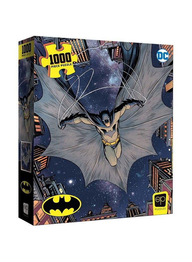 Batman I Am The Night 1000 Piece Jigsaw Puzzle ; Officially Licensed Batman Merchandise ; Collectible Puzzle Featuring Batman In Action From The Classic Dc Comics Universe