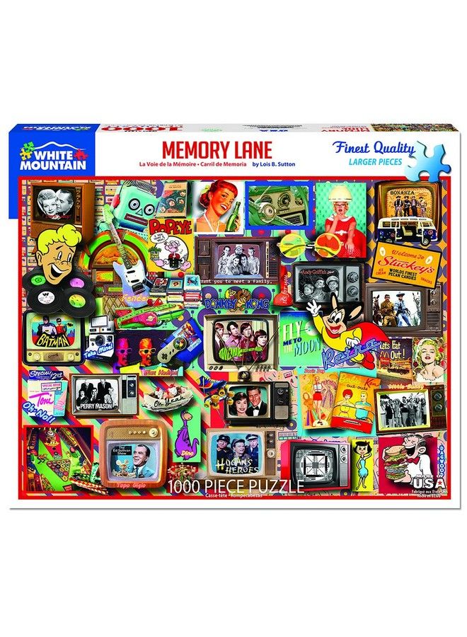 Puzzles Memory Lane 1000 Piece Jigsaw Puzzle