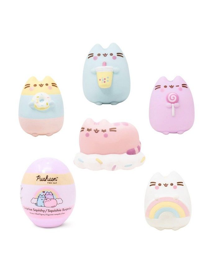 Pusheen The Cat [Surprise Blind Capsule] [Series 2] Cute Water Filled Squishy Toy [Birthday Gift Bags Party Favors Gift Basket Filler Stress Relief Toys] Surprise (Random 1 Pc.)