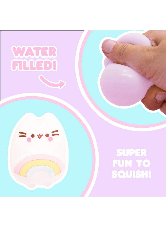 Pusheen The Cat [Surprise Blind Capsule] [Series 2] Cute Water Filled Squishy Toy [Birthday Gift Bags Party Favors Gift Basket Filler Stress Relief Toys] Surprise (Random 1 Pc.)