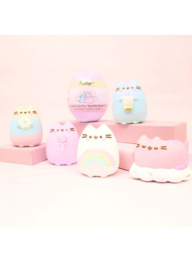 Pusheen The Cat [Surprise Blind Capsule] [Series 2] Cute Water Filled Squishy Toy [Birthday Gift Bags Party Favors Gift Basket Filler Stress Relief Toys] Surprise (Random 1 Pc.)