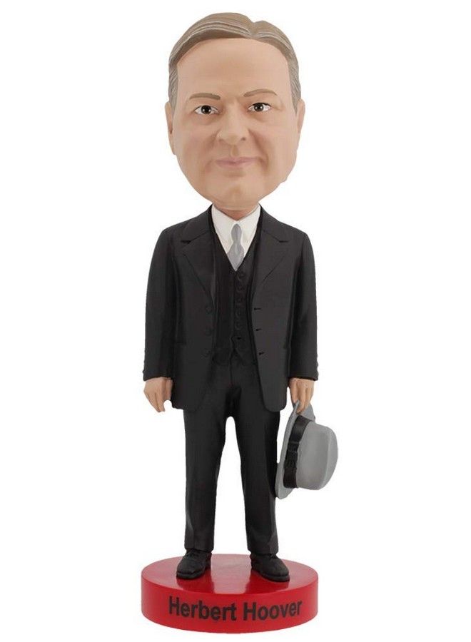 Herbert Hoover Bobblehead Premium Polyresin Lifelike Figure Unique Serial Number Exquisite Detail