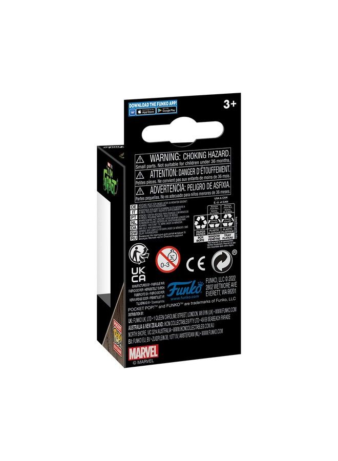 Pop! Keychain: Marvel I Am Groot Groot With Cheese Puffs