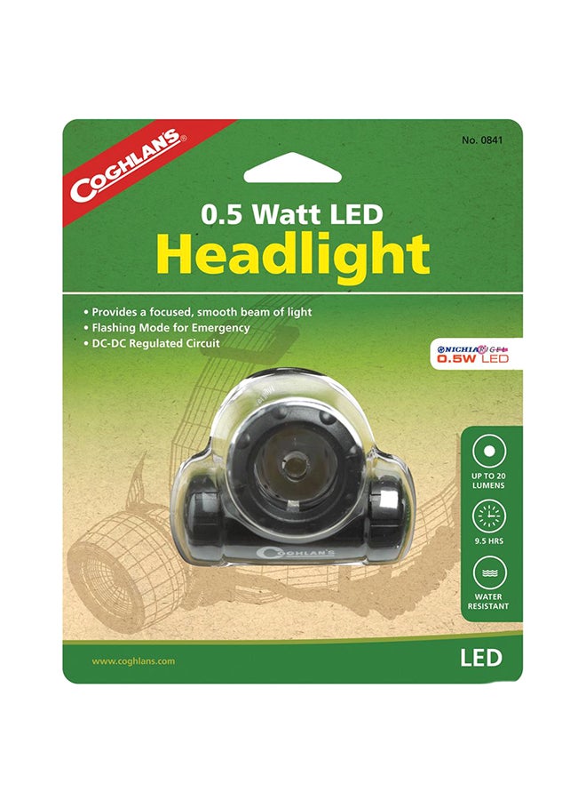 0.5 Watt Led Headlight 20.32 x 10.16 x 15.24cm