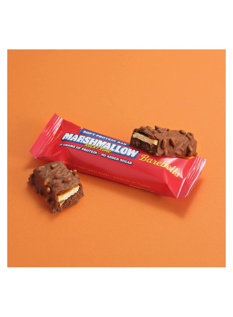 Barbells Protein Bars 55g x 12 pieces (Marshmallow)