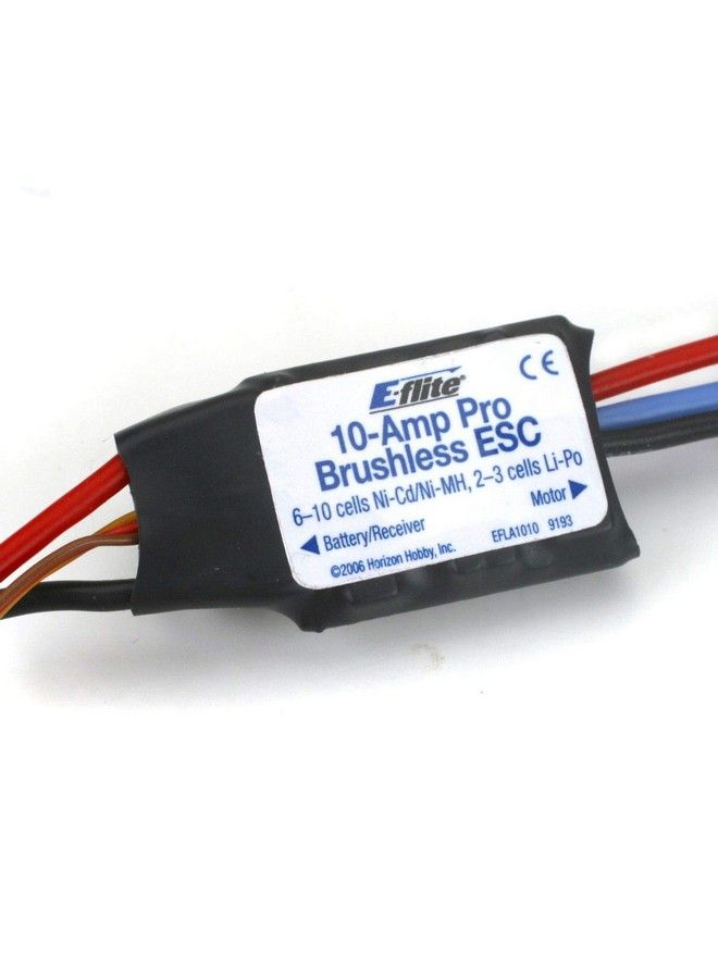 10 Amp Pro Bec Brushless Esc Jst Efla1010 Speed Controls Aircraft