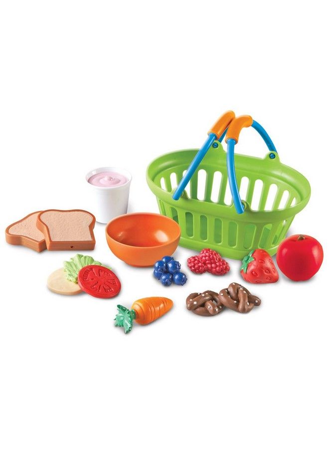 New Sprouts Healthy Lunch Toddler 15 Pieces Ages 18+ Months Toddler Learning Toys Pretend Play Food Set Outdoor Toys Pretend Picnic Play Lunch Food
