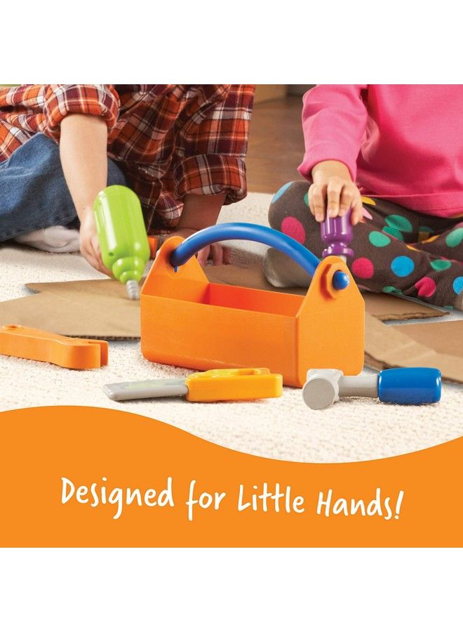 New Sprouts Fix It! My Very Own Tool Set 6 Pieces Ages 2+ Toddler Learning Toys Develops Fine Motor Skills Toddler Tool Set First Tool Box Kids Tool Set