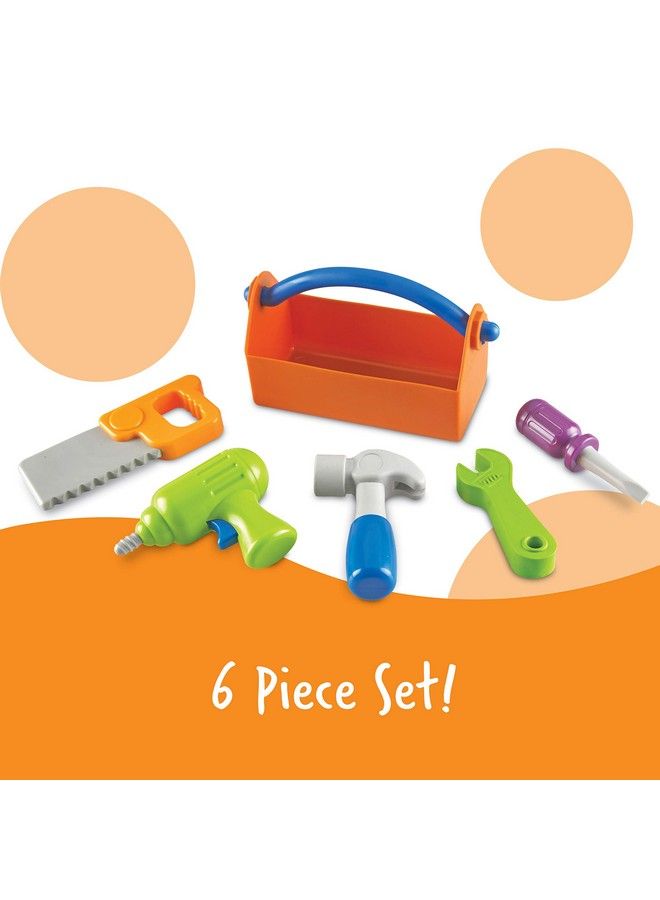 New Sprouts Fix It! My Very Own Tool Set 6 Pieces Ages 2+ Toddler Learning Toys Develops Fine Motor Skills Toddler Tool Set First Tool Box Kids Tool Set