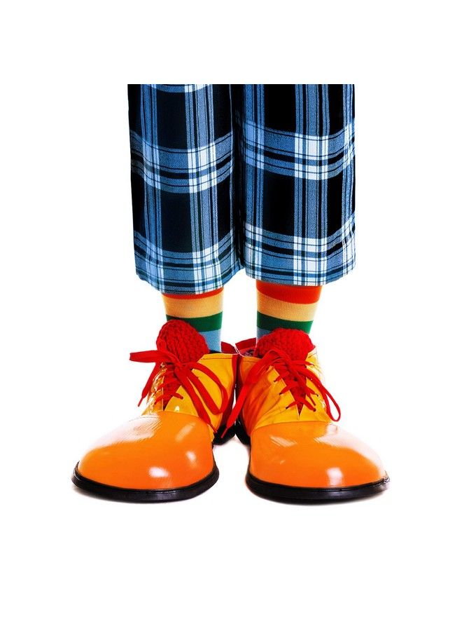 Colorful Rainbow Striped Socks Over The Knee Clown Striped Costume Accessories Thigh High Stockings For Men Women And Kids