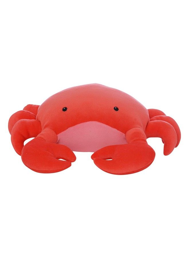 Crabby Abby Velveteen Sea Life Toy Crab Stuffed Animal 12