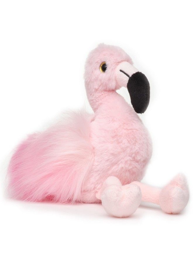 Bearington Lil’ Fifi Stuffed Animal: Stuffed Plush Flamingo Toy Ultra Soft 7” Fifi The Flamingo Made With Premium Fill Pink Fur And Fuzzy Wings; Machine Washable Great Gift For Animal Lovers