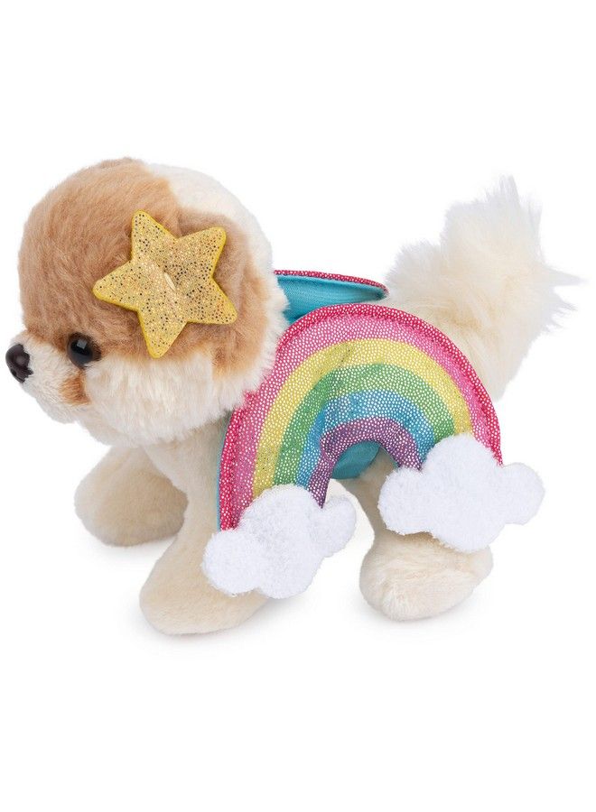 Boo The World’S Cutest Dog Rainbow Plush Pomeranian Stuffed Animal For Ages 1 And Up 5”