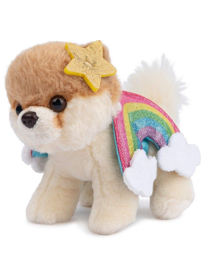 Boo The World’S Cutest Dog Rainbow Plush Pomeranian Stuffed Animal For Ages 1 And Up 5”