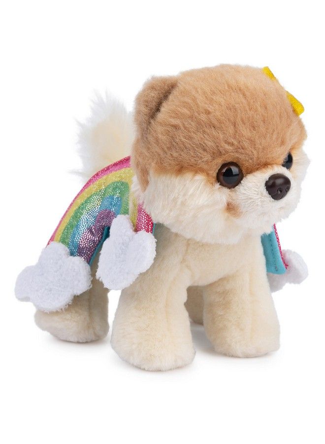 Boo The World’S Cutest Dog Rainbow Plush Pomeranian Stuffed Animal For Ages 1 And Up 5”