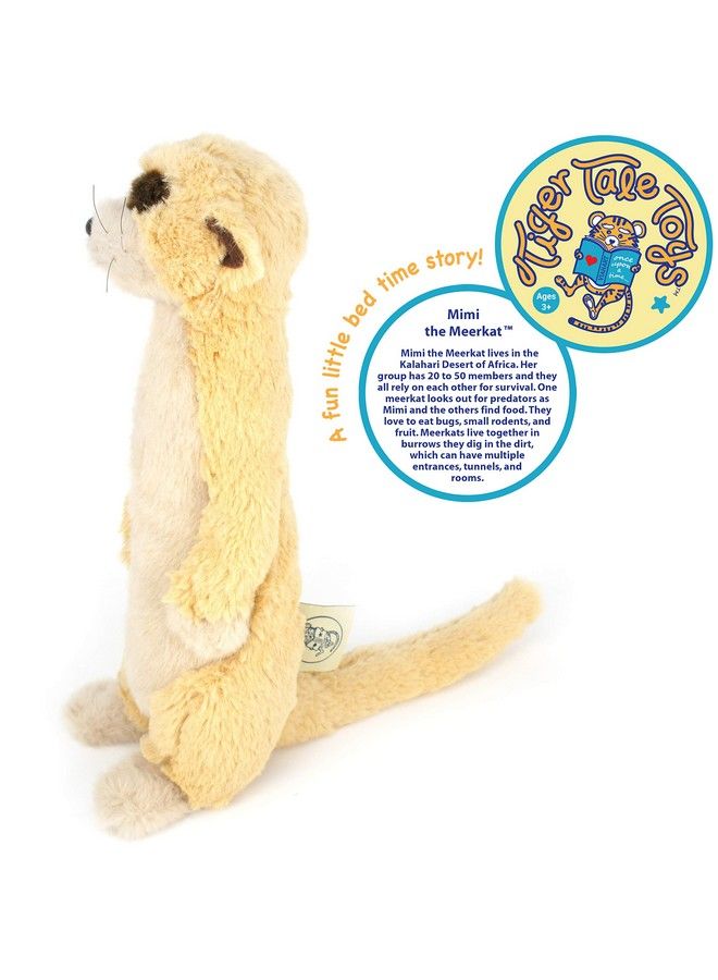 Mimi The Meerkat 10 Inch Stuffed Animal Plush By Tiger Tale Toys