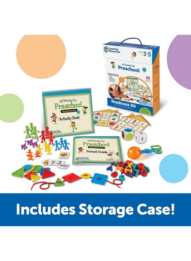 All Ready For Preschool Readiness Kit 60 Activities Set Ages 3+ Kindergartner Preparation Kit Preschool Homeschool Preschool Curriculum Kit