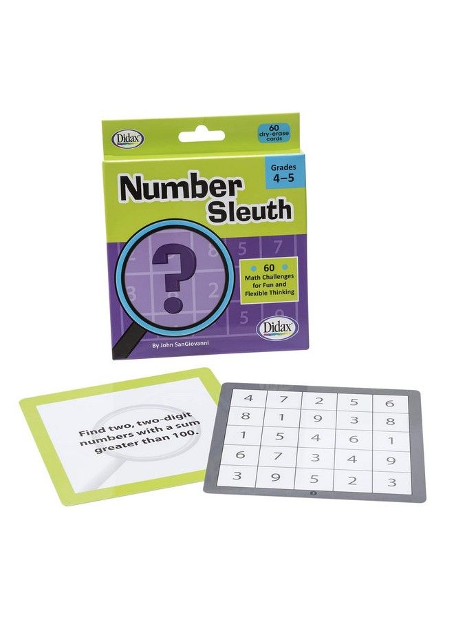 Educational Resources Number Sleuth Grades 4 5