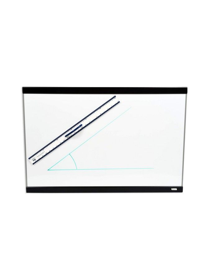 Magnetic Dry Erase Straight Edge 24” Jumbo Teaching Ruler Measurement Tool For Whiteboards And Chalkboards