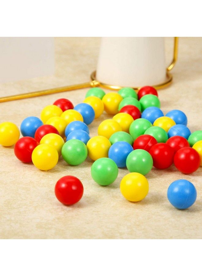 150 Pieces 144 Mm Game Replacement Marbles Plastic Colored Game Balls Compatible With Hungry Hungry Hippos Greedy Frog
