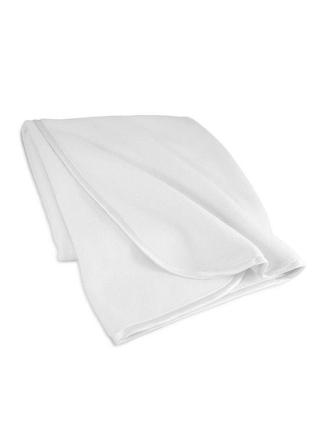 Fleece Blanket White 30 X 30 For Boys And Girls