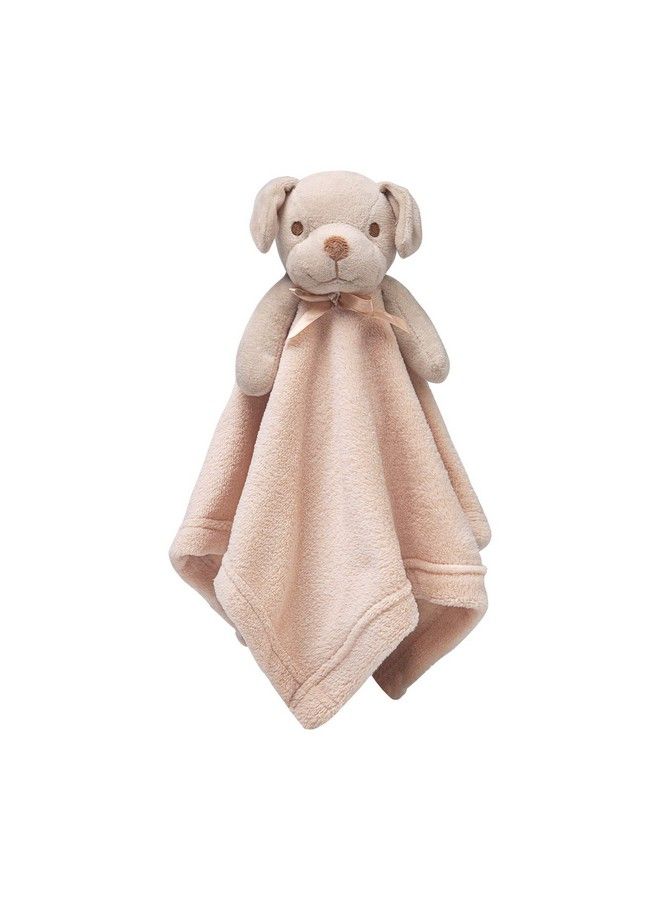 Dog Security Blanket Brown Soft Puppy Lovey For Boys And Girls Unisex Lovie Baby Gifts For Toddler And Infant 16 Inch