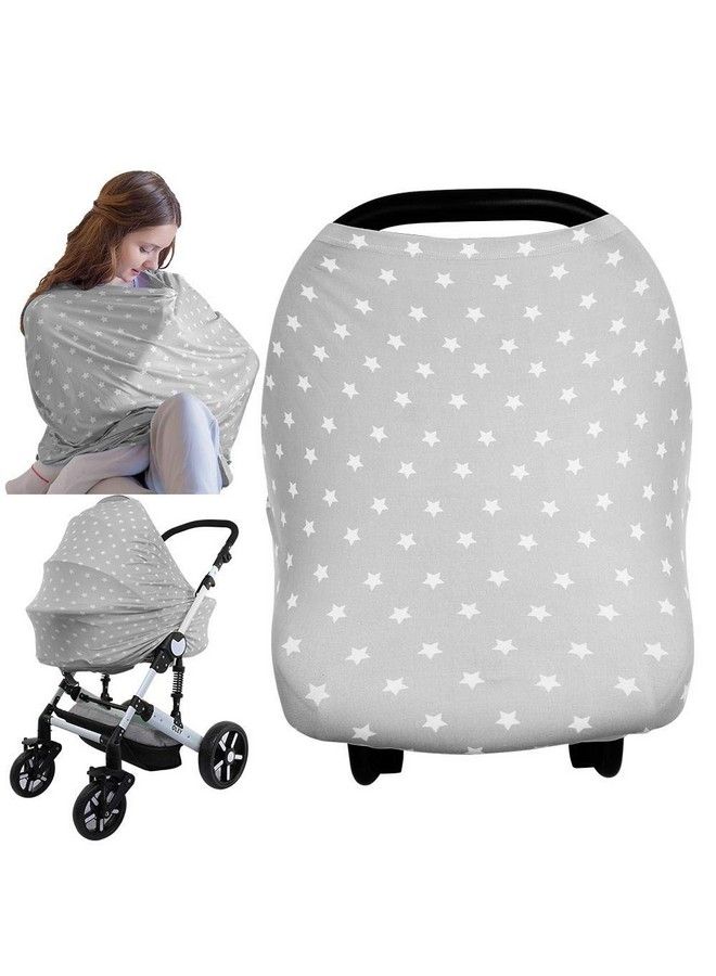 Car Seat Covers For Babies Nursing Cover Baby Car Seat Cover Nursing Covers For Breastfeeding Carseat Cover Girls Boy Breastfeeding Cover Infant Car Seat Cover Stroller Cover (Starry Charm)