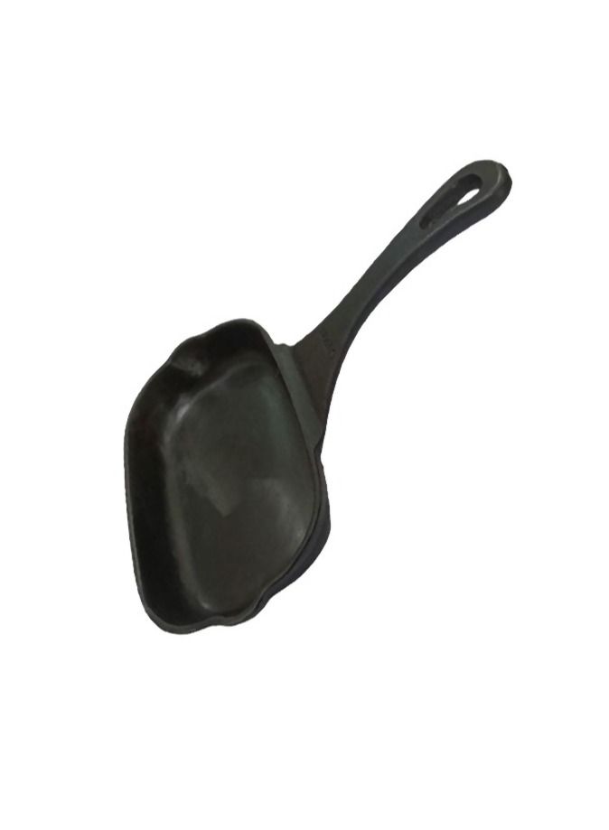 Cast Iron Rectangle Fry pan 27 x 22cm Pre-Seasoned Griller with Polished Cooking Surface