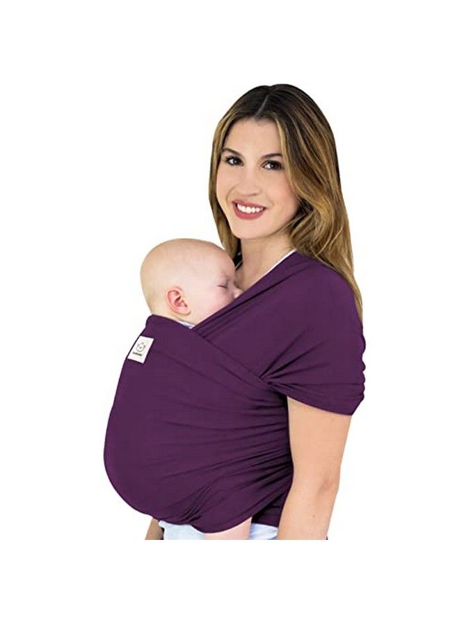 Baby Wrap Carrier All In 1 Original Breathable Baby Sling Lightweighthands Free Baby Carrier Sling Baby Carrier Wrap Baby Carriers For Newborninfant Baby Wraps Carrier (Royal Purple)