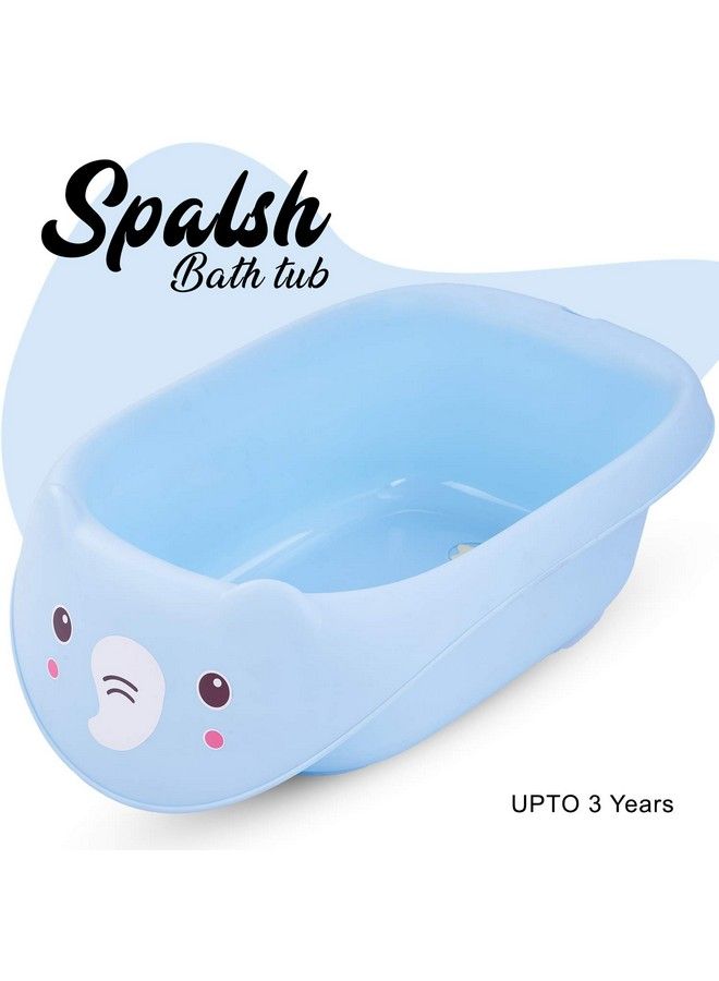 3 In 1 Smart Clean Portable Anti Slip Bath Tub For Baby Baby Bath Tub For Toddlers;Infants Kids For 0 3 Years (Blue 0 12 Months)