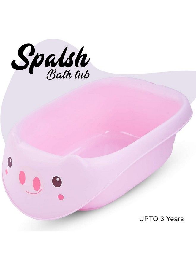 3 In 1 Smart Clean Portable Anti Slip Bath Tub For Baby Baby Bath Tub For Toddlers;Infants Kids For 0 3 Years (Pink 0 12 Months)