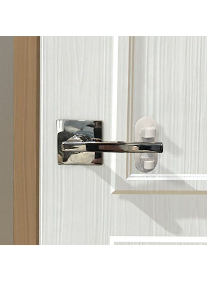 Door Lever Lock (6 Pack) Child Proof Doors & Handles 3M Adhesive Child Safety By Tuut