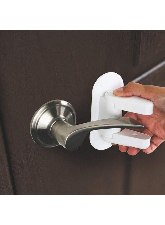 Door Lever Lock (6 Pack) Child Proof Doors & Handles 3M Adhesive Child Safety By Tuut