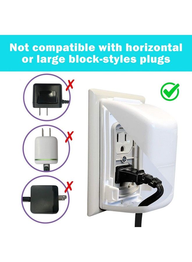 Baby Plug And Outlet Covers For Wall Sockets 2 Pack Model Ck030